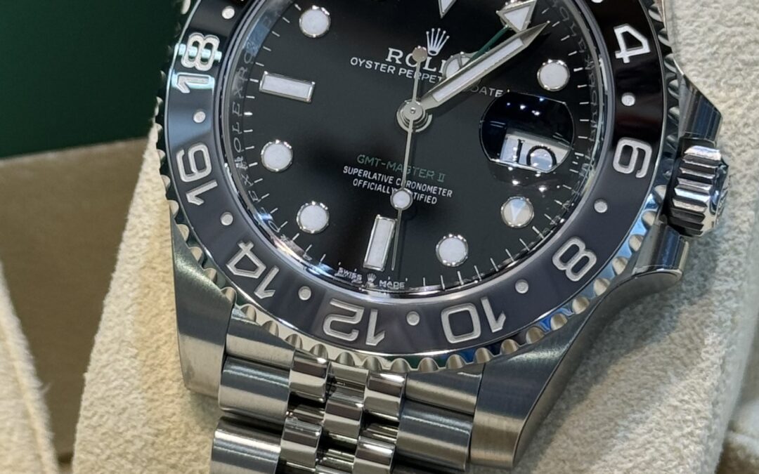 ( RISERVATO) Rolex GMT Master 2 Bruce Wayne Jubilee 126710GRNR Nuovo 2024 40mm – 18950€