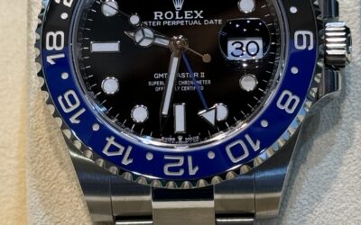 Rolex Gmt Batman 126710BLNR Oyster Nuovo 2024 40mm – 16550€