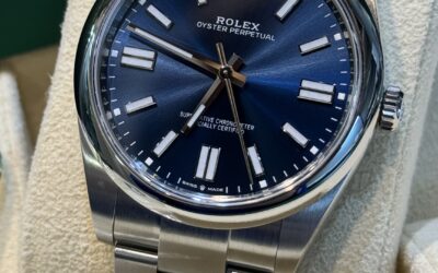 Rolex Oyster Perpetual 124300 Blu Nuovo 08/2024 41mm – 8200€